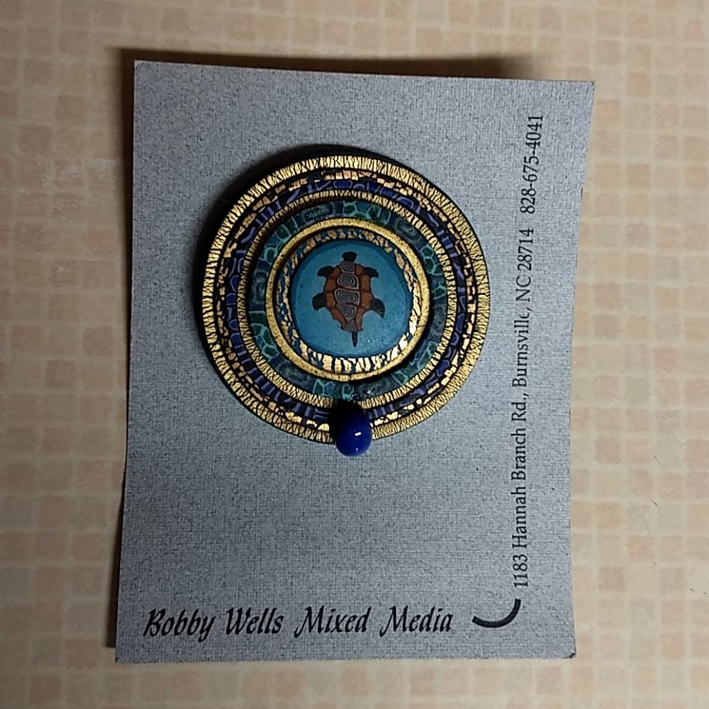 Mixed Media Pin
